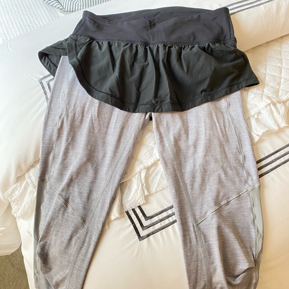 Lululemon Biker Short/Skirt Combo
